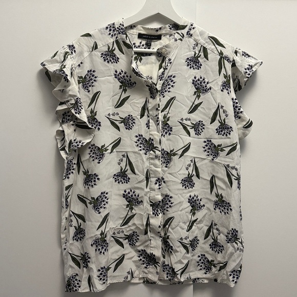 Judith & Charles 100% silk Blouse - Picture 1 of 6